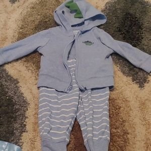 3-6 month dino outfit